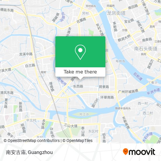 南安古庙 map