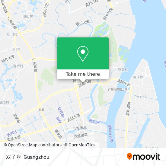 双子座 map