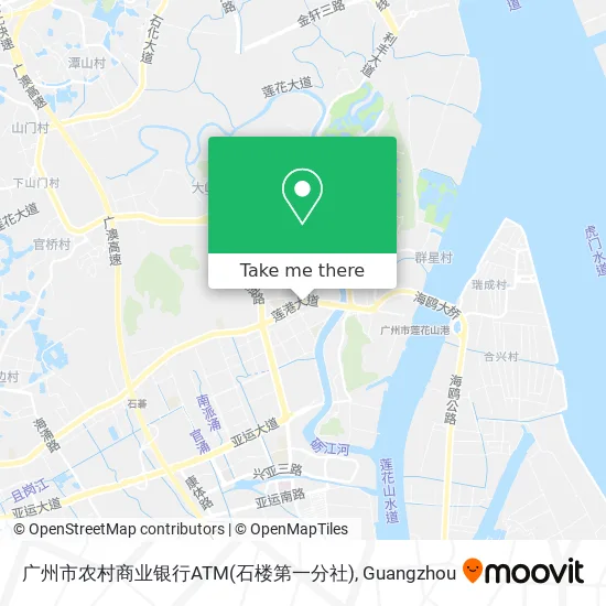 广州市农村商业银行ATM(石楼第一分社) map
