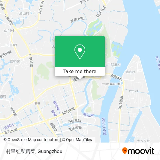 村里红私房菜 map