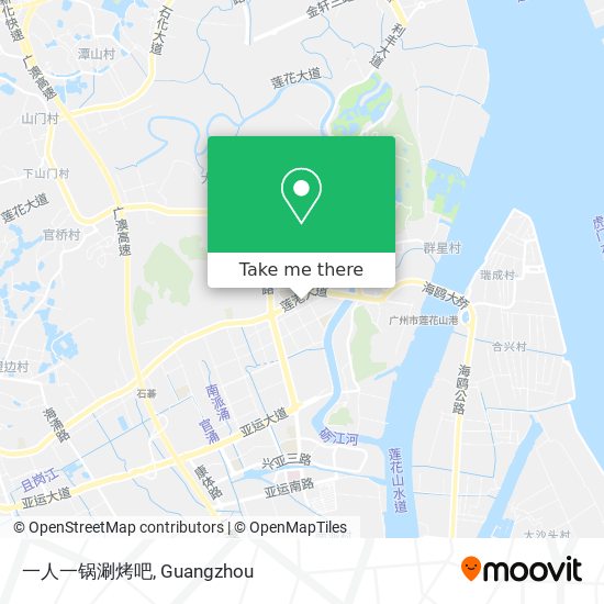 一人一锅涮烤吧 map