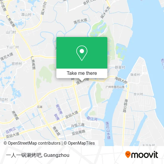 一人一锅涮烤吧 map