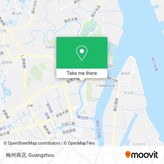 梅州商店 map