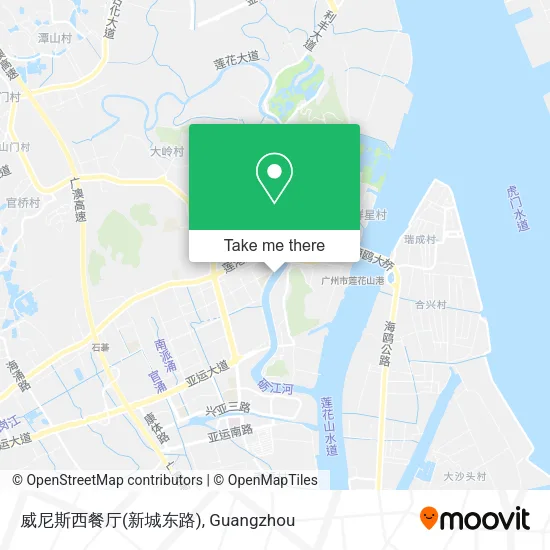 威尼斯西餐厅(新城东路) map