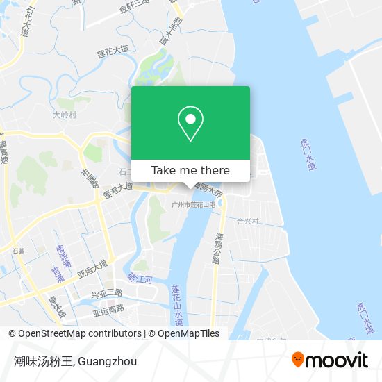 潮味汤粉王 map