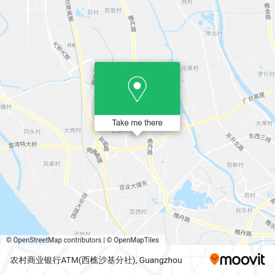 农村商业银行ATM(西樵沙基分社) map