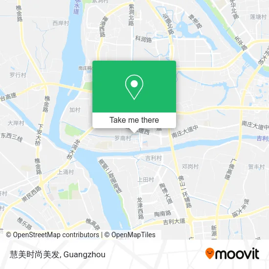 慧美时尚美发 map
