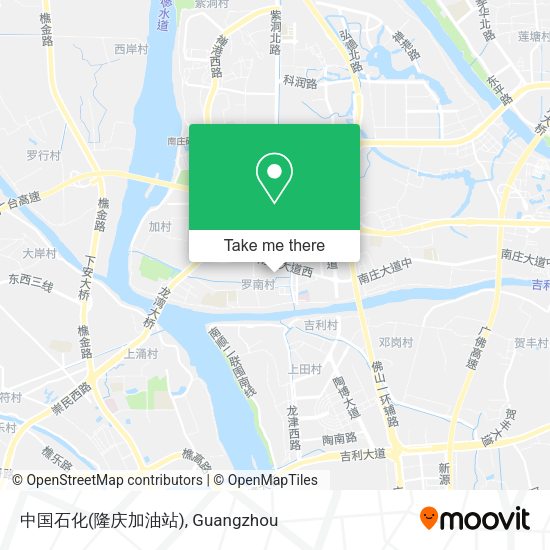 中国石化(隆庆加油站) map