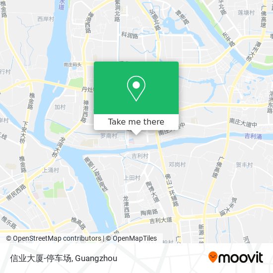 信业大厦-停车场 map