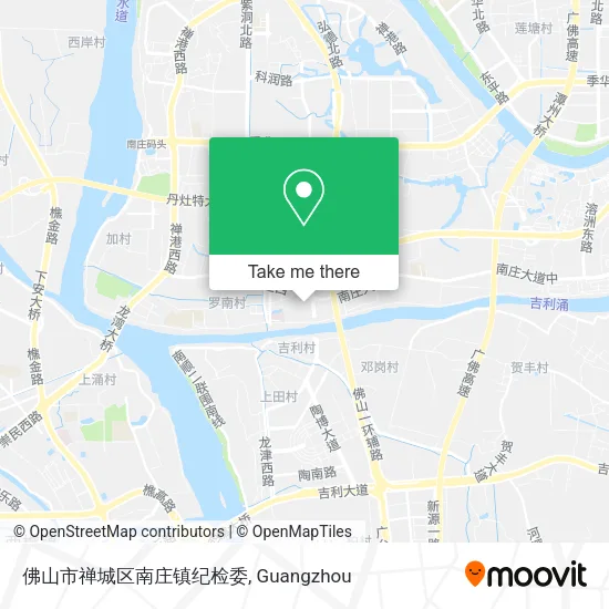 佛山市禅城区南庄镇纪检委 map