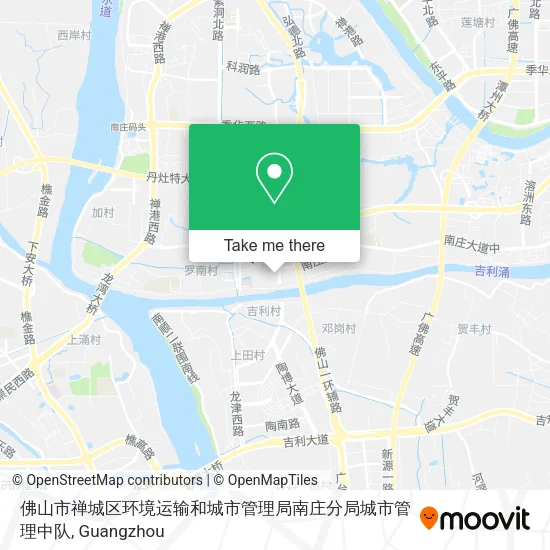 佛山市禅城区环境运输和城市管理局南庄分局城市管理中队 map