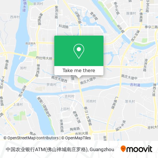 中国农业银行ATM(佛山禅城南庄罗格) map