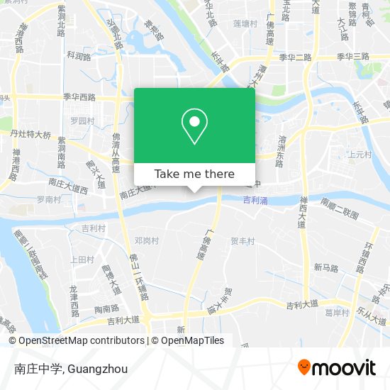 南庄中学 map