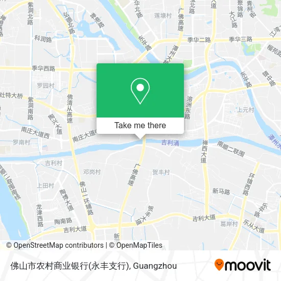 佛山市农村商业银行(永丰支行) map