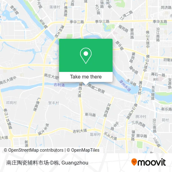 南庄陶瓷辅料市场-D栋 map