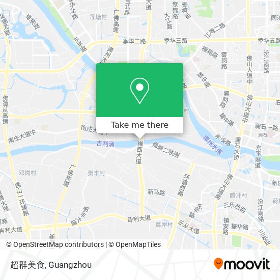 超群美食 map