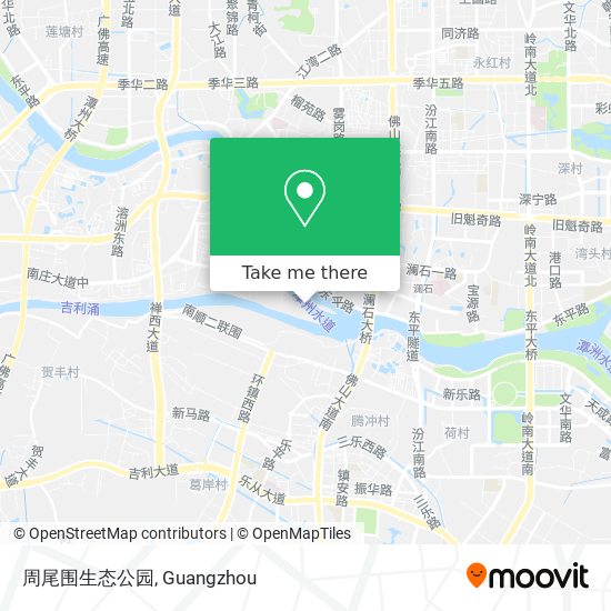 周尾围生态公园 map
