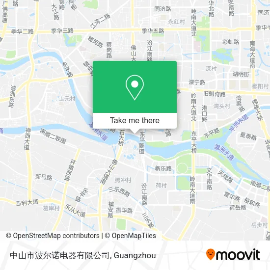 中山市波尔诺电器有限公司 map