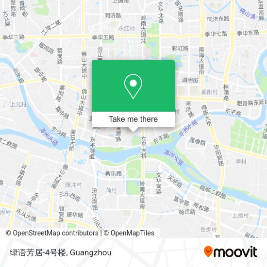 绿语芳居-4号楼 map