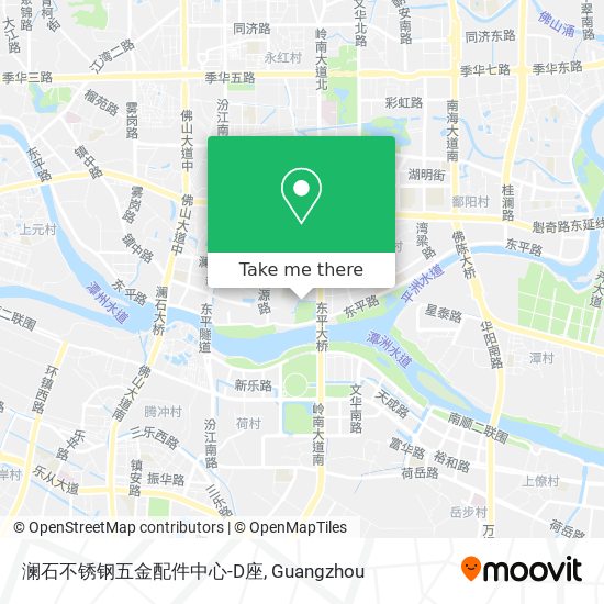 澜石不锈钢五金配件中心-D座 map