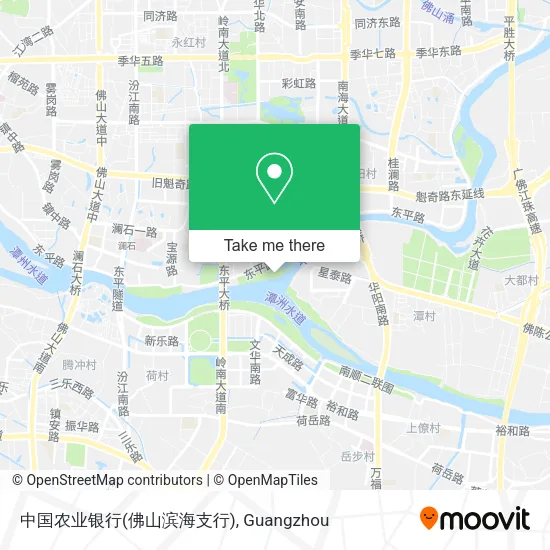 中国农业银行(佛山滨海支行) map