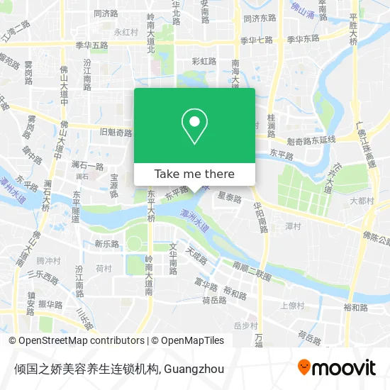 倾国之娇美容养生连锁机构 map