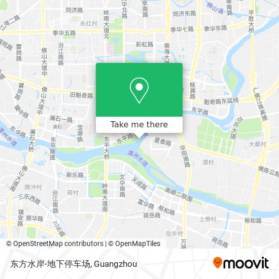 东方水岸-地下停车场 map