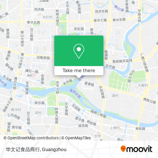华文记食品商行 map