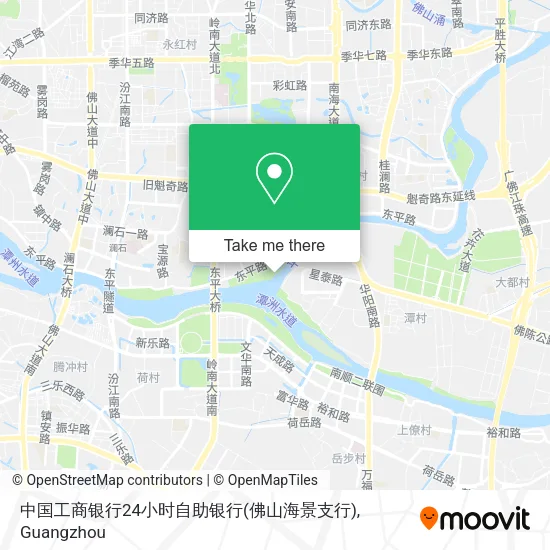 中国工商银行24小时自助银行(佛山海景支行) map