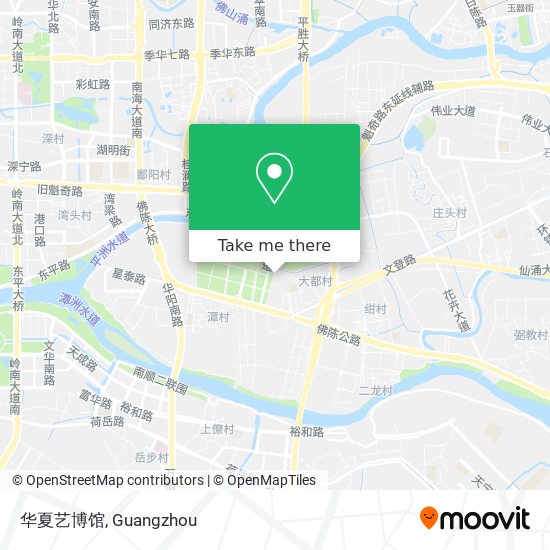 华夏艺博馆 map