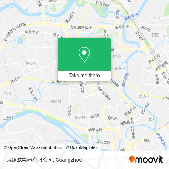 康雄威电器有限公司 map
