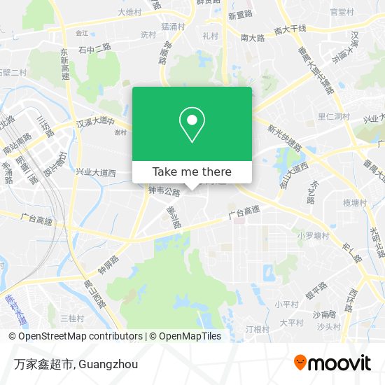 万家鑫超市 map