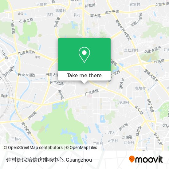钟村街综治信访维稳中心 map
