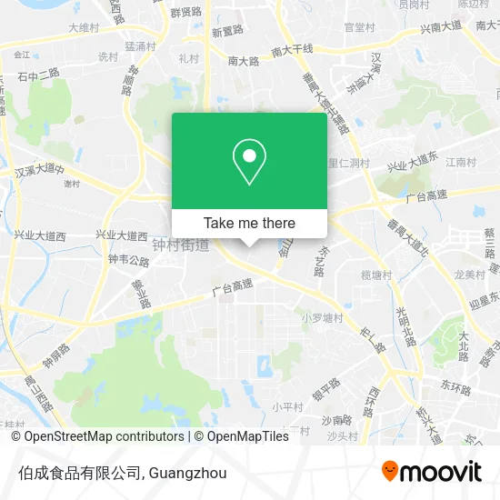 伯成食品有限公司 map