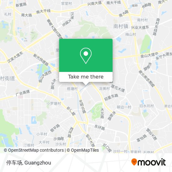 停车场 map