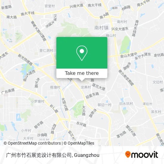 广州市竹石展览设计有限公司 map