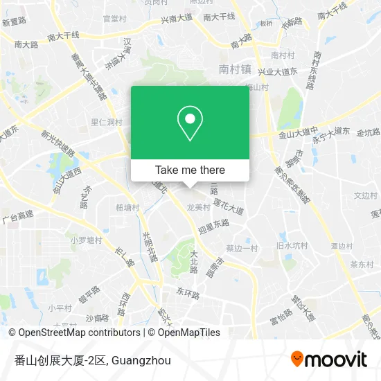 番山创展大厦-2区 map