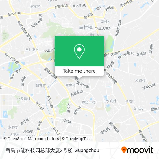 番禺节能科技园总部大厦2号楼 map
