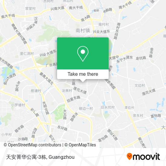 天安菁华公寓-3栋 map