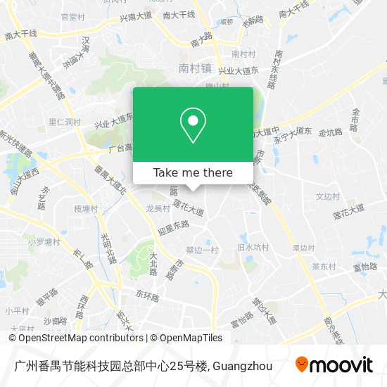 广州番禺节能科技园总部中心25号楼 map