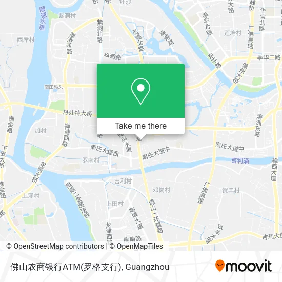 佛山农商银行ATM(罗格支行) map