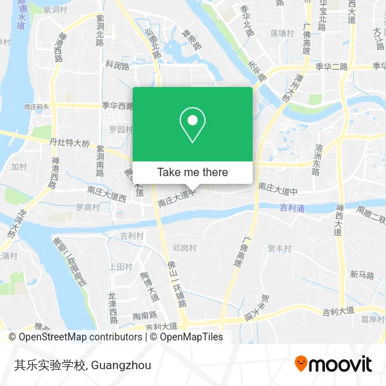 其乐实验学校 map