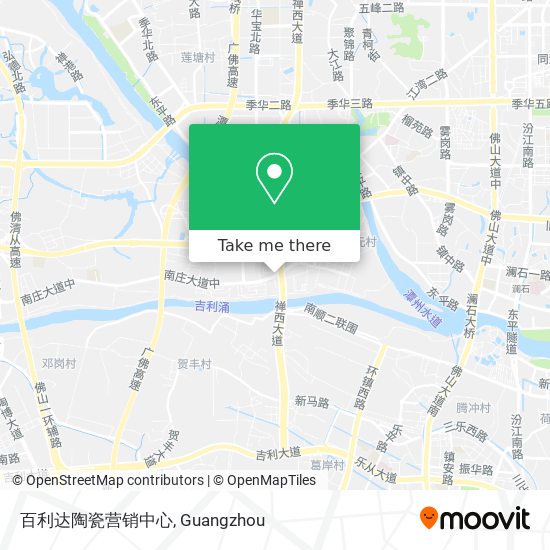 百利达陶瓷营销中心 map