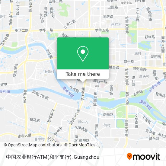 中国农业银行ATM(和平支行) map