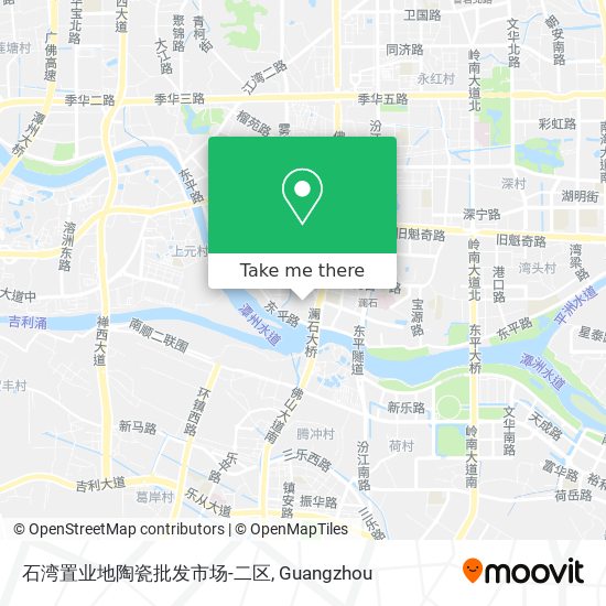 石湾置业地陶瓷批发市场-二区 map