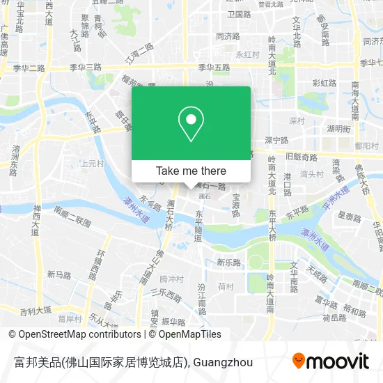 富邦美品(佛山国际家居博览城店) map