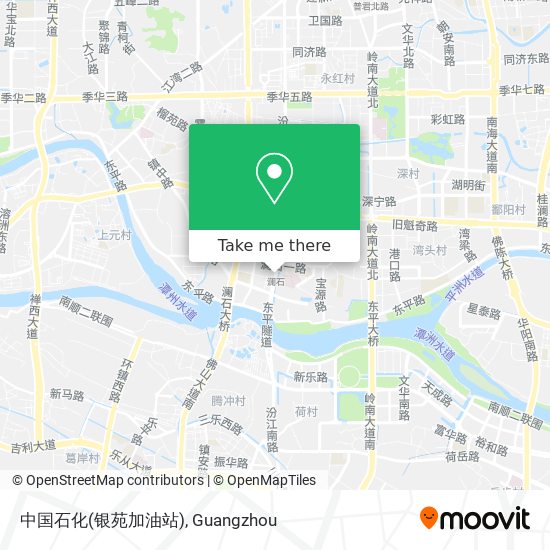 中国石化(银苑加油站) map