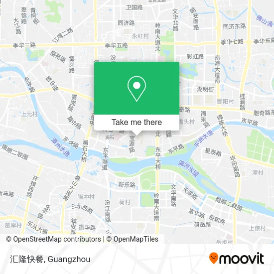 汇隆快餐 map