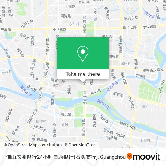 佛山农商银行24小时自助银行(石头支行) map