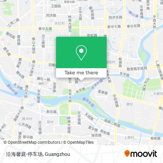 沿海馨庭-停车场 map